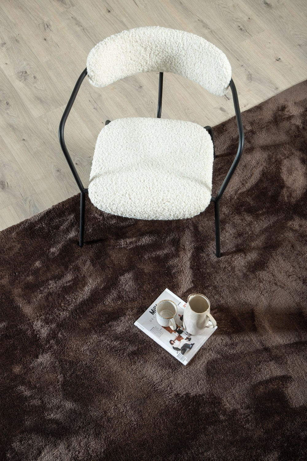 Blanca Rektangulär Matta 300 x 200 Brun