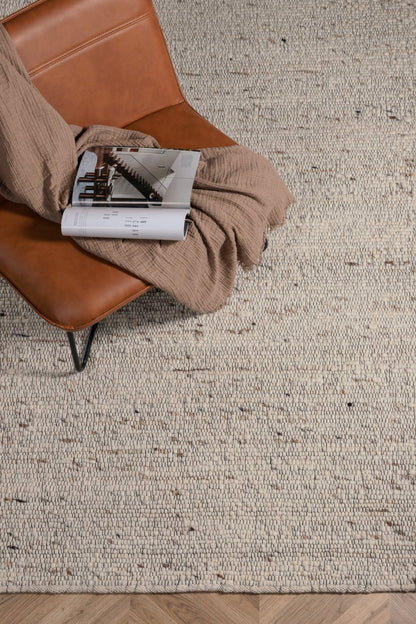 Loump Rektangulär Matta 230 x 160 Beige