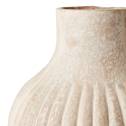 ATHENA Urna, Beige H37cm