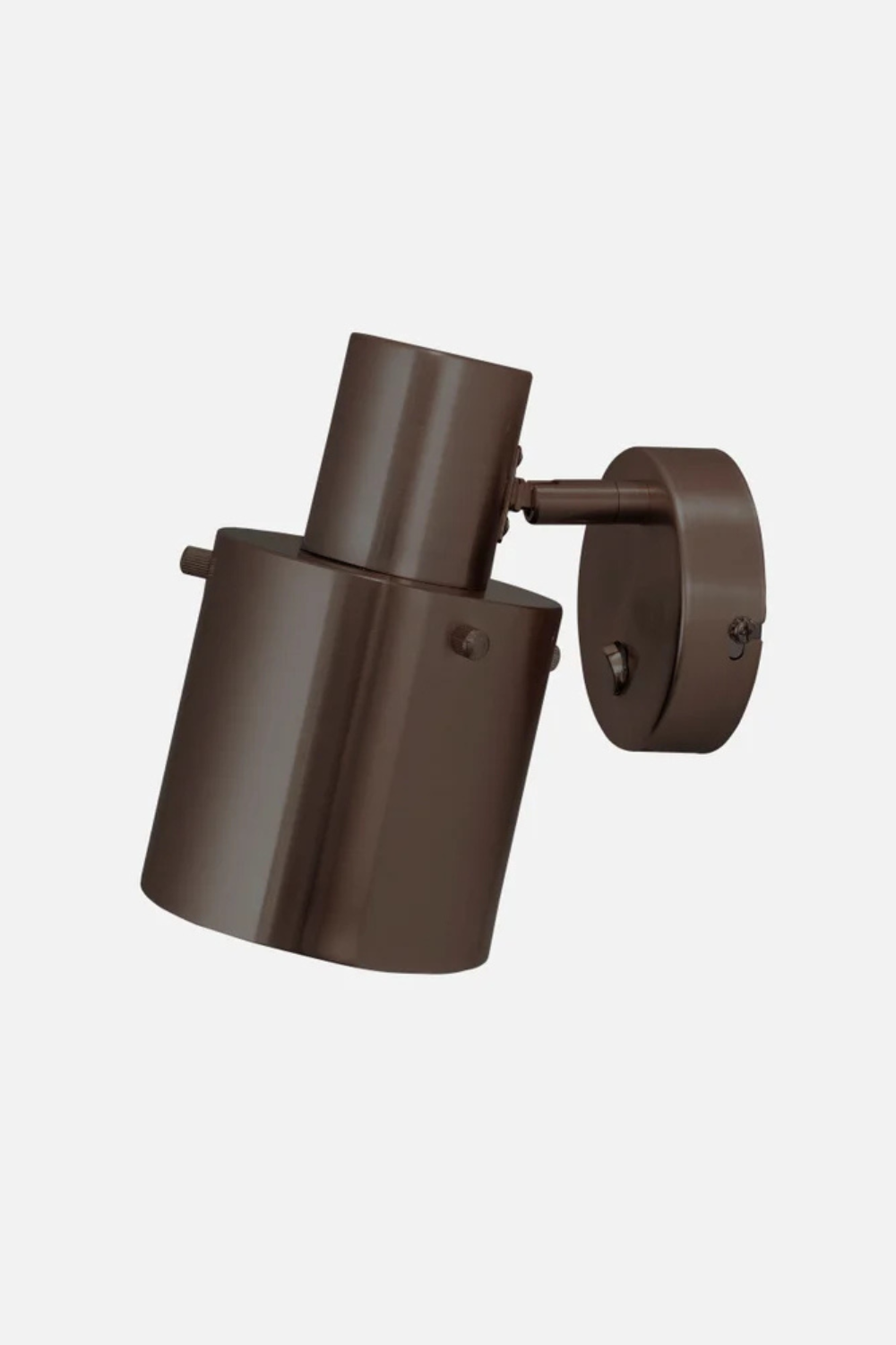 Vägglampa Clark 1 Brons