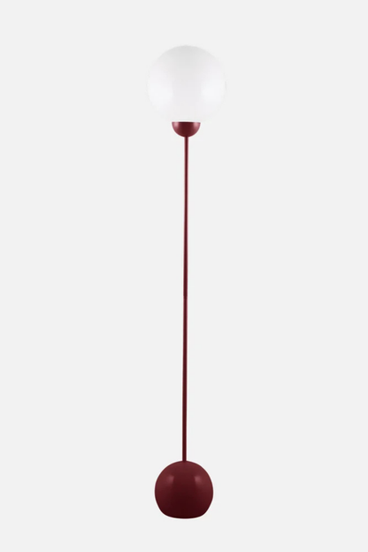 Golvlampa Ripley Vinröd