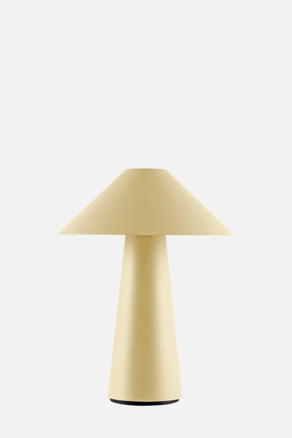 Portabel bordslampa Cannes IP44 Gul
