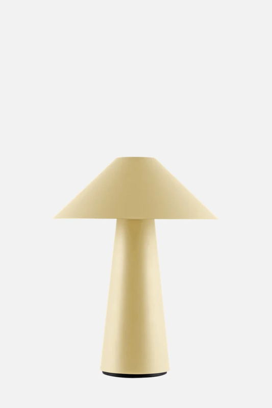 Portabel bordslampa Cannes IP44 Gul