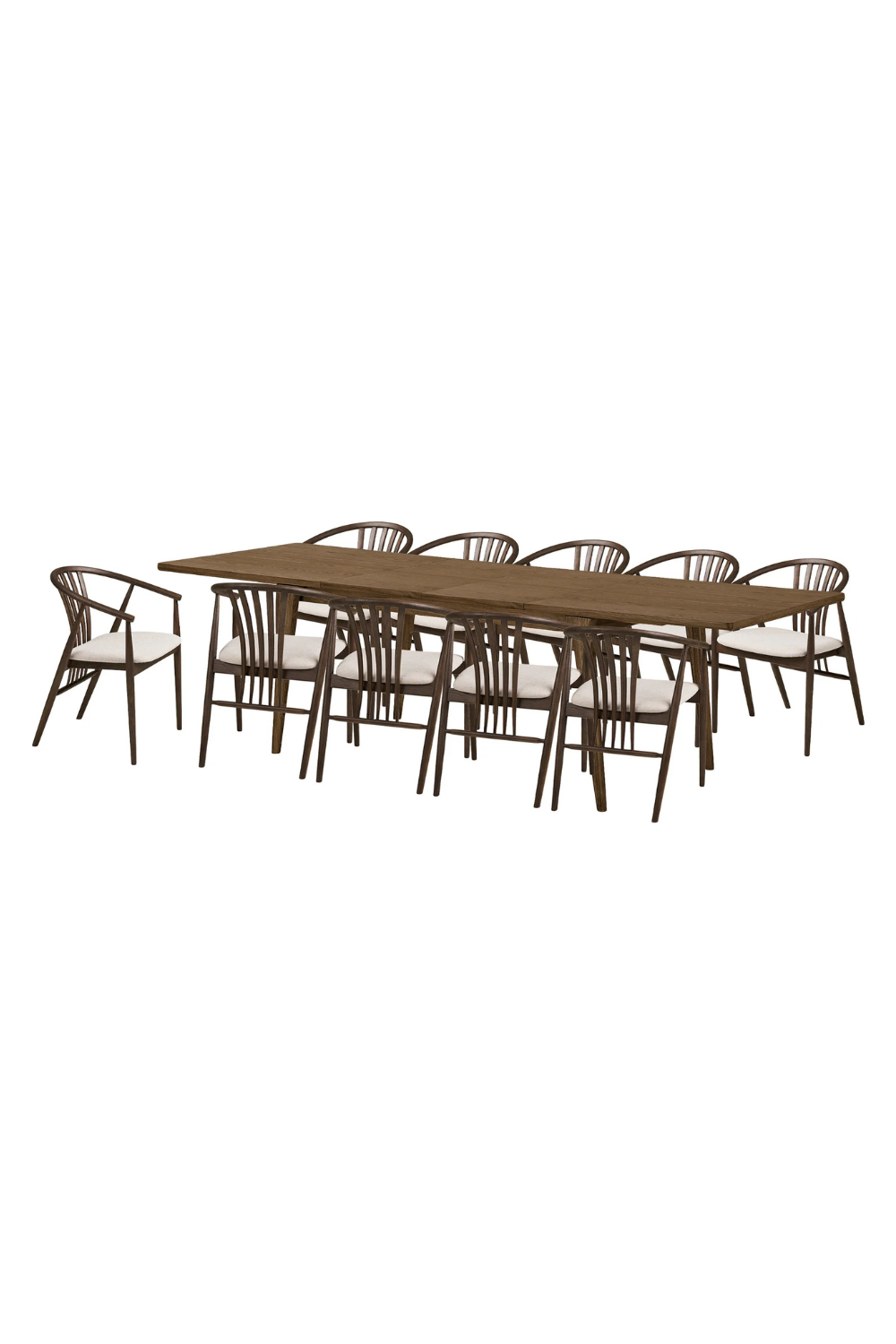 Darwin & Agustin Matgruppset 100 x 240-290-340 x 75 Mörkbrun
