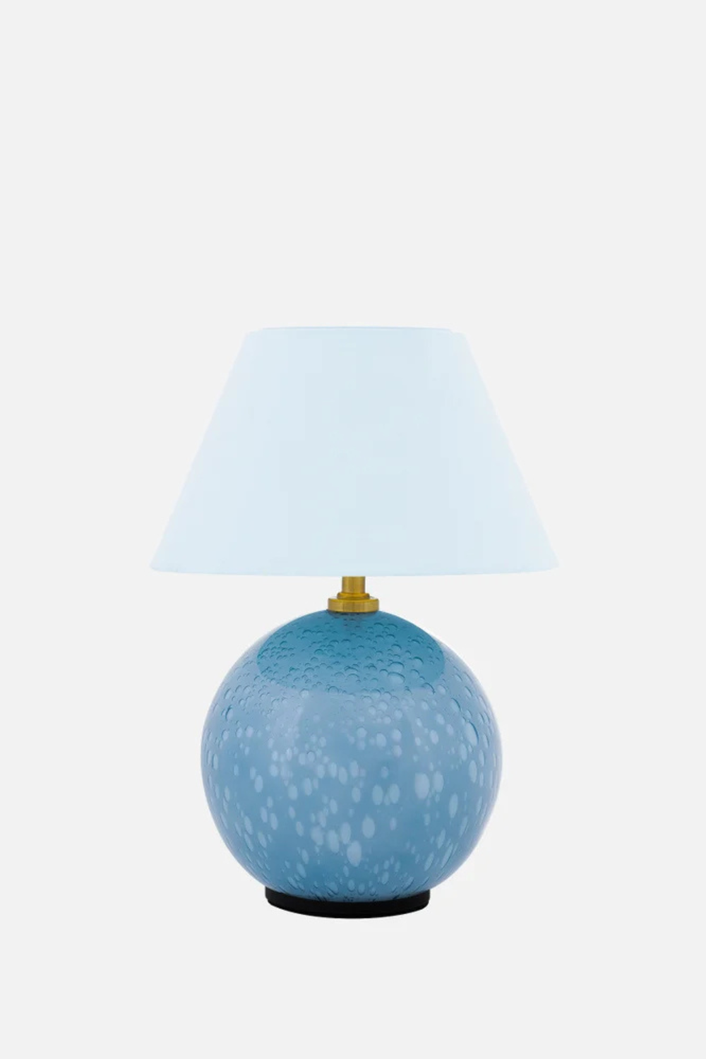 Portabel Bordslampa Iris 16cm Duvblå