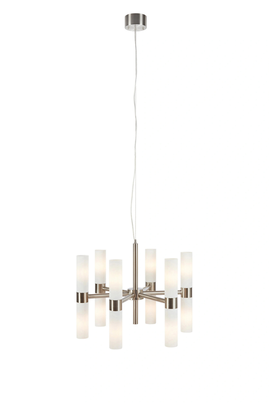 ELARA Pendant Steel/White