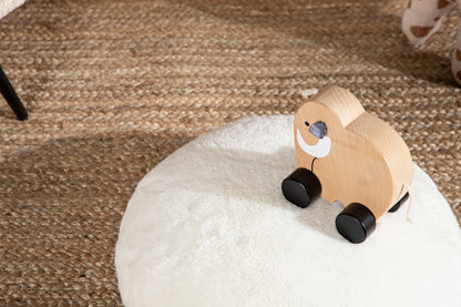 Ruston Puff Barn Vit