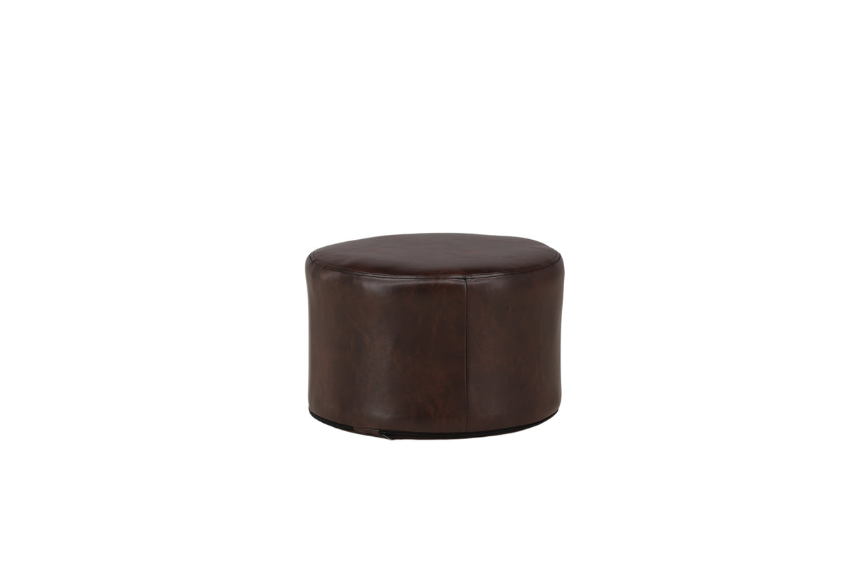 Eastport Pouf Brown