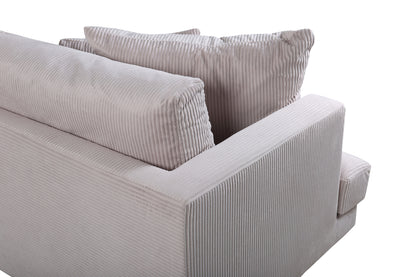 Sofia 3-Sits Soffa Beige Manchester