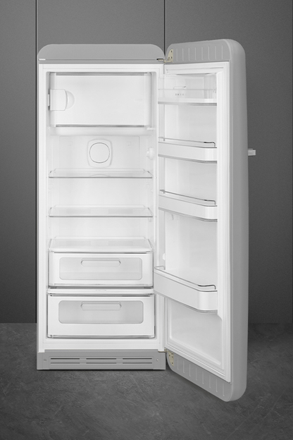 Kylskåp | Silver 153x60x73 cm