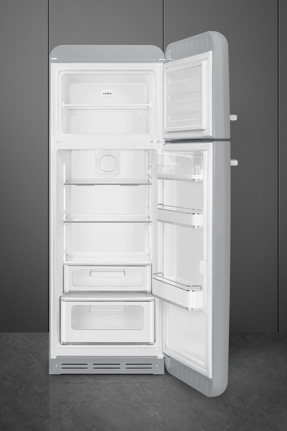 Kombinerad Kyl/Frys | Silver 172x60x73 cm