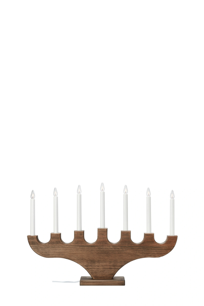 Spira Adventsljusstake Mörkbrun 60 cm