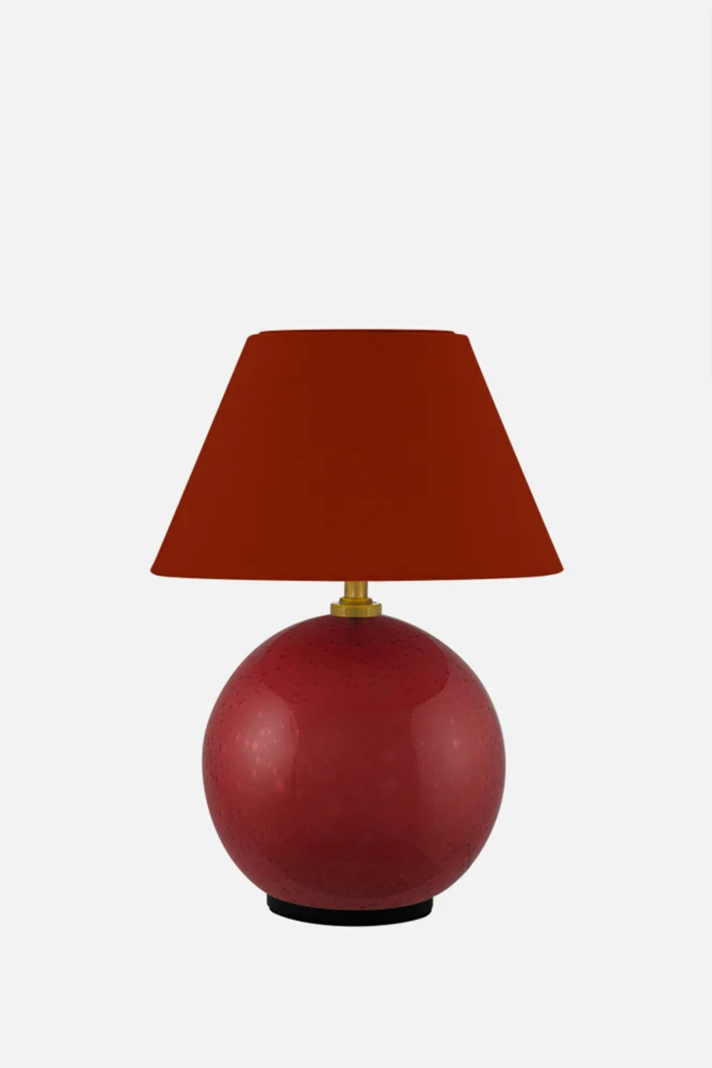 Portabel Bordslampa Iris 16cm Burgundy