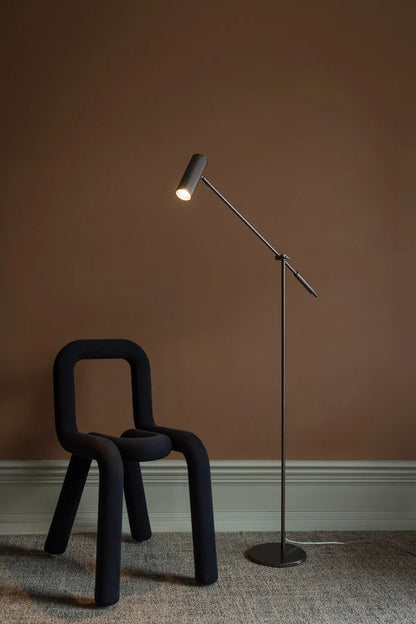 Golvlampa Hubble Read Brons