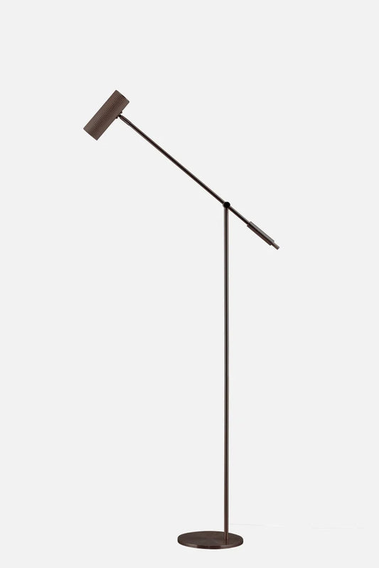 Vloerlamp Hubble Read Brons