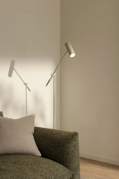 Golvlampa Hubble Read Beige