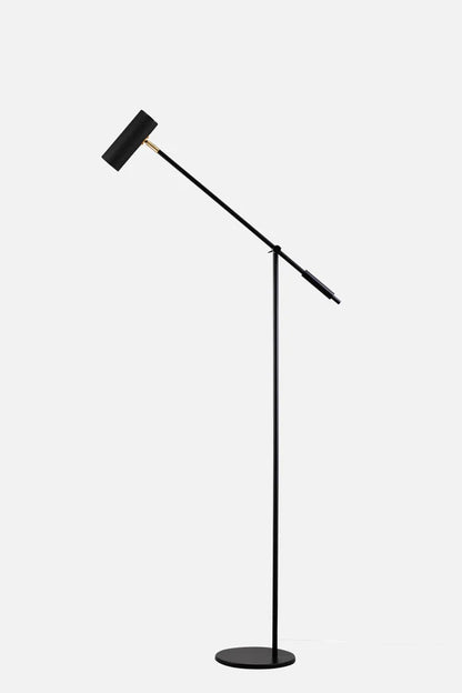 Golvlampa Hubble Read Svart