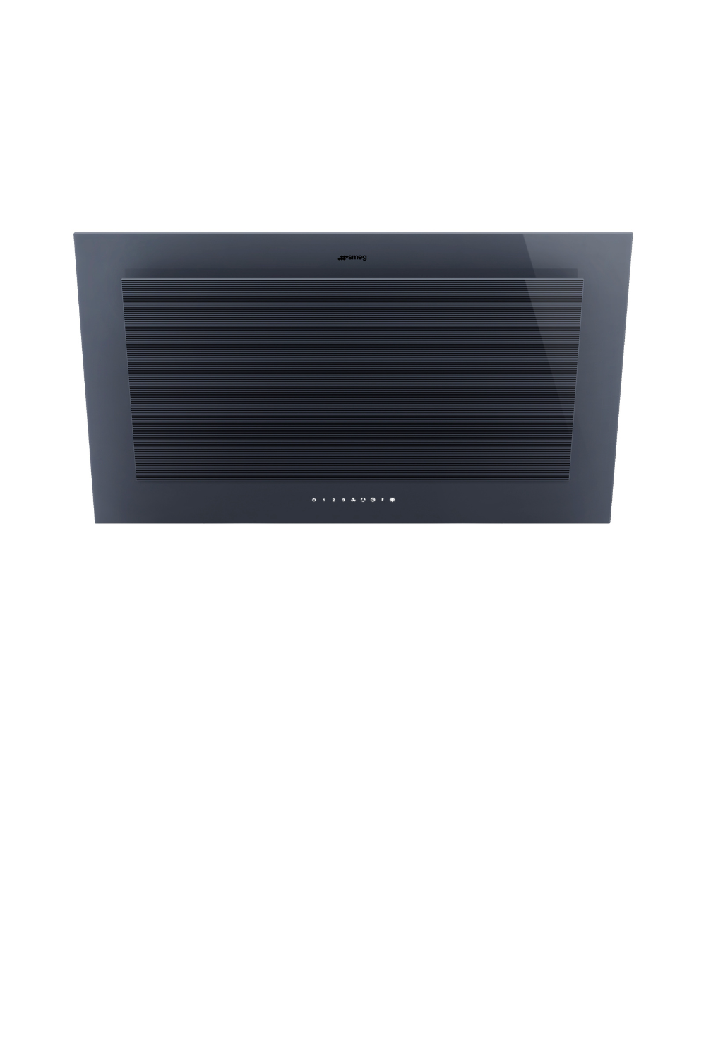 Väggmonterad köksfläkt 90 cm | Neptune Grey