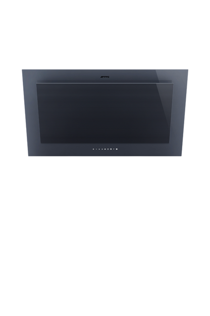 Väggmonterad köksfläkt 90 cm | Neptune Grey