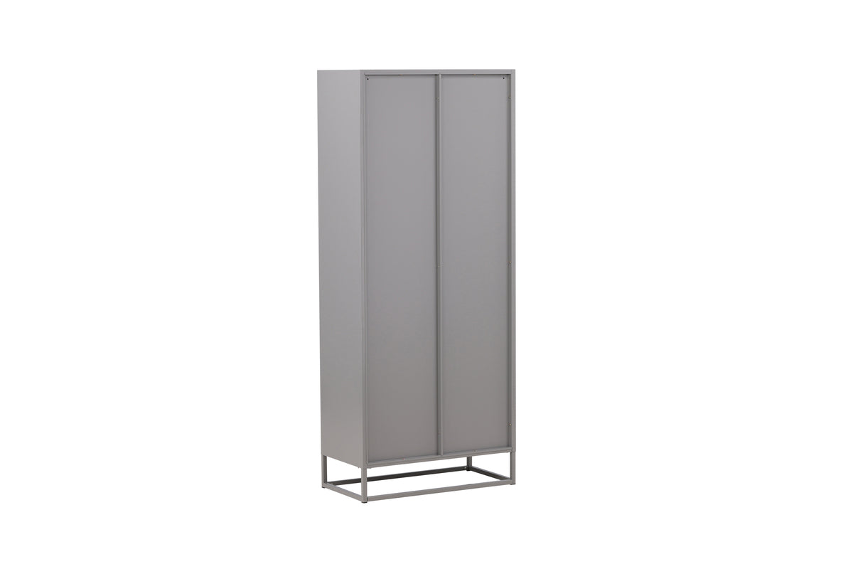 Bakal Hylla 41 x 80 x 190 Ljusgrå
