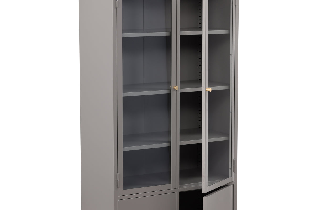 Bakal Hylla 41 x 80 x 190 Ljusgrå