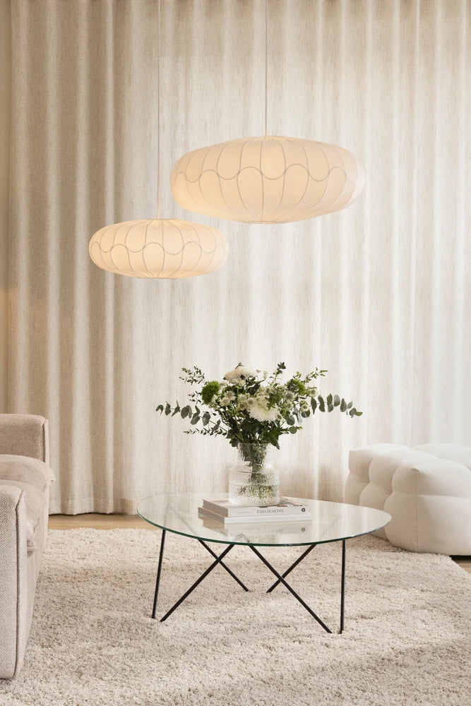 Lampskärm Bladverk 50 Vit