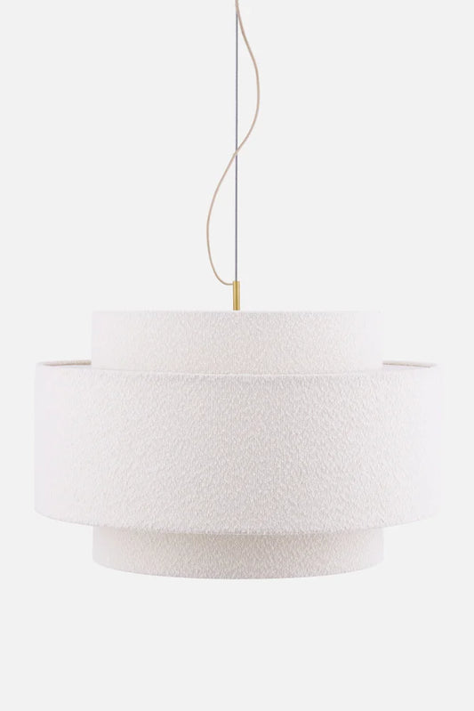 Hanglamp Noah 70 Wit bouclé
