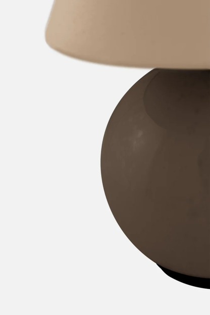 Portabel Bordslampa Iris 16cm Mocha