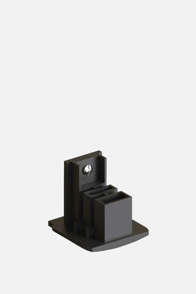 Tracklight ändplugg Svart