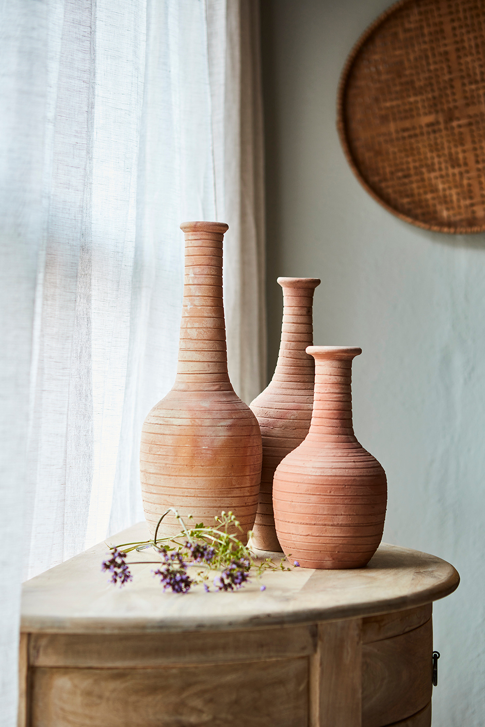 THEO Urna, Terrakotta Ø10, 1st.