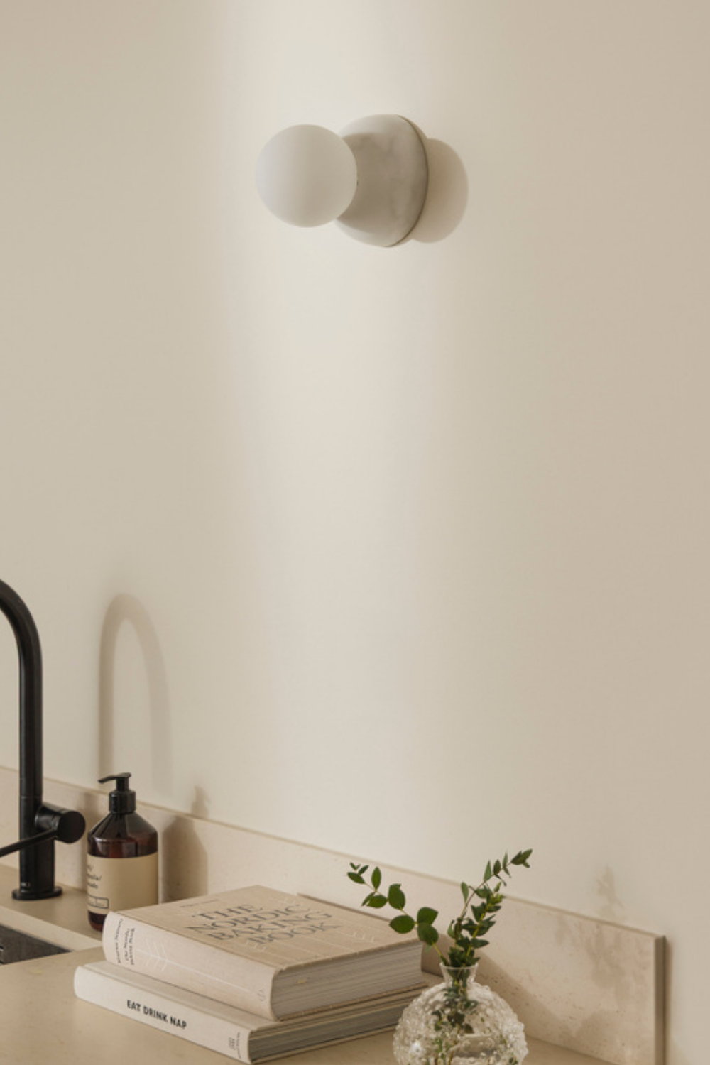 Torrano Væglampe/Loftslampe Hvid 13cm