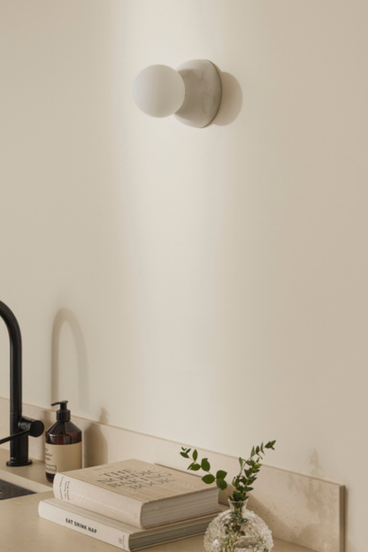 Torrano Væglampe/Loftslampe Hvid 13cm