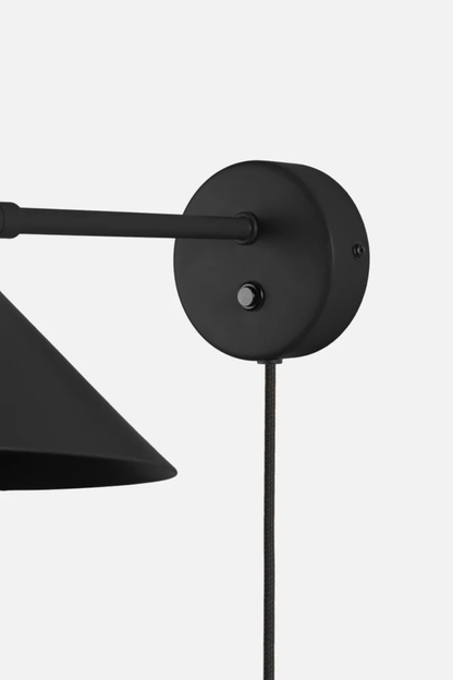 Vägglampa Cannes 20 Svart