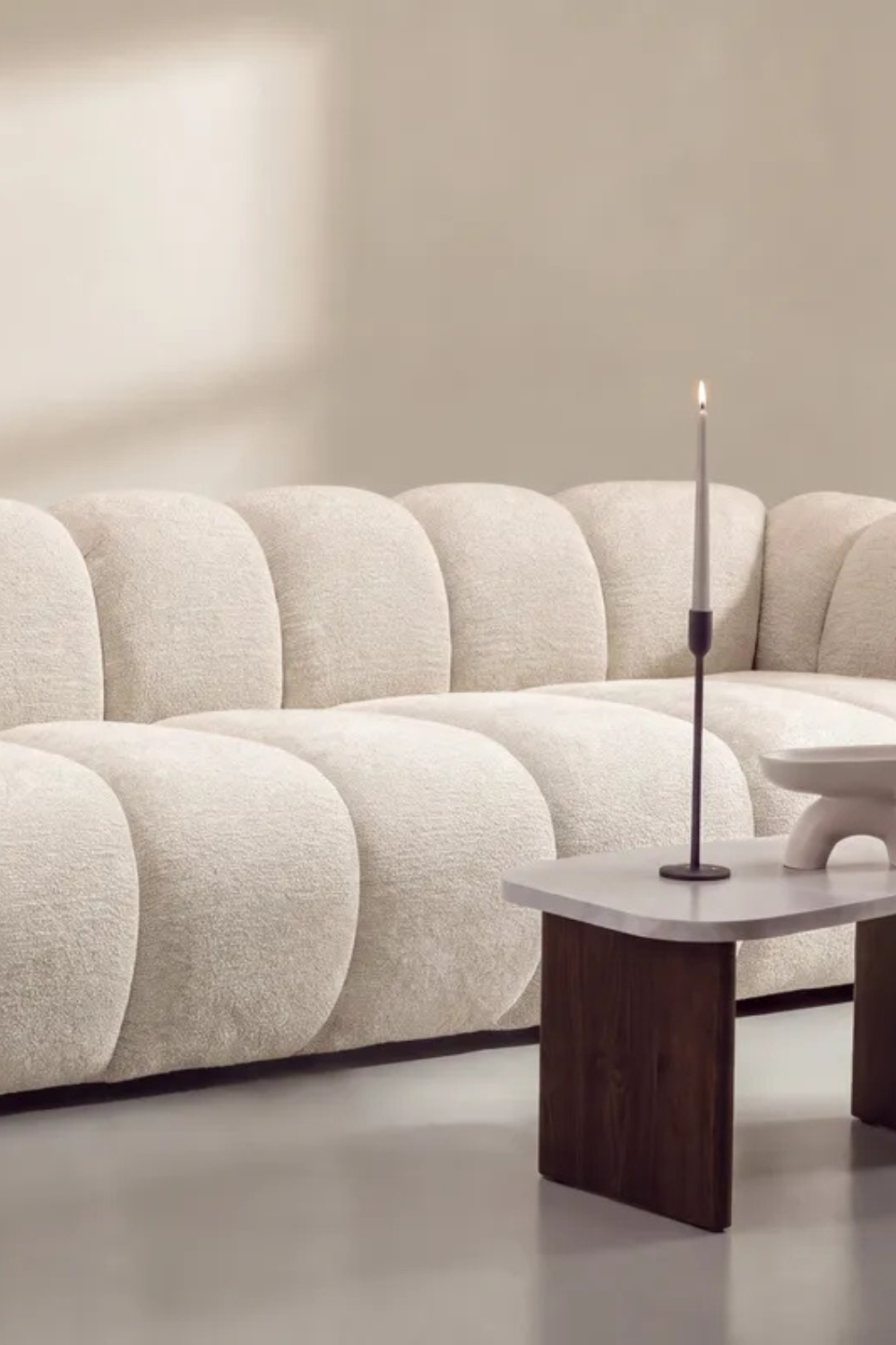 Bobo 3-sits soffor Beige