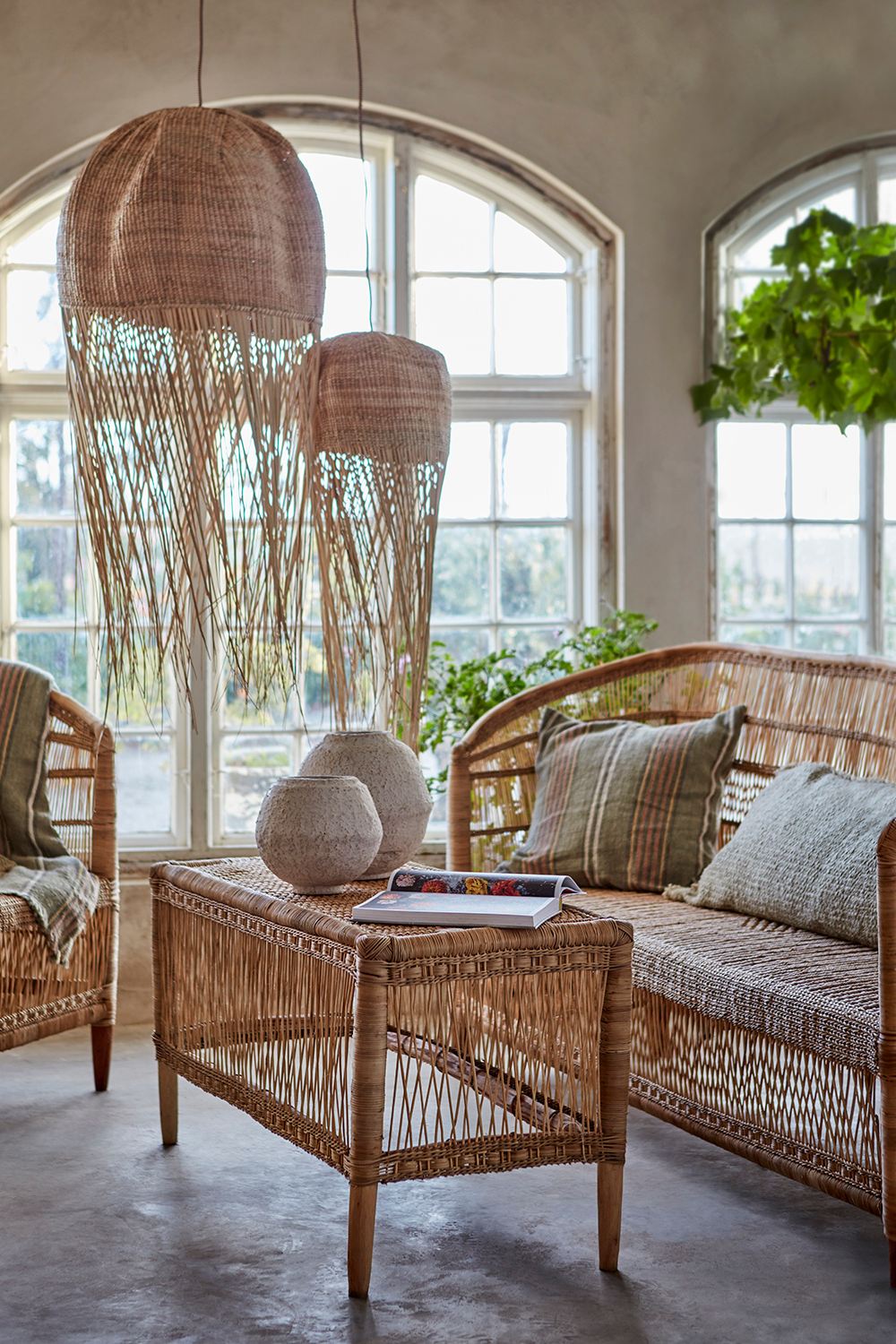 Tribe Soffbord - Natur M - 100x43x50