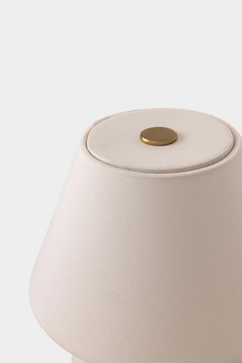 Portabel Bordslampa Iris 16cm Creme