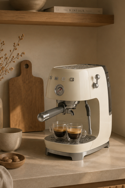 Manuell Espressomaskin med Cold Brew Creme