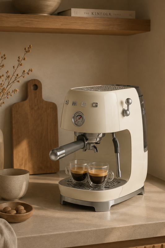Manuell Espressomaskin med Cold Brew Creme