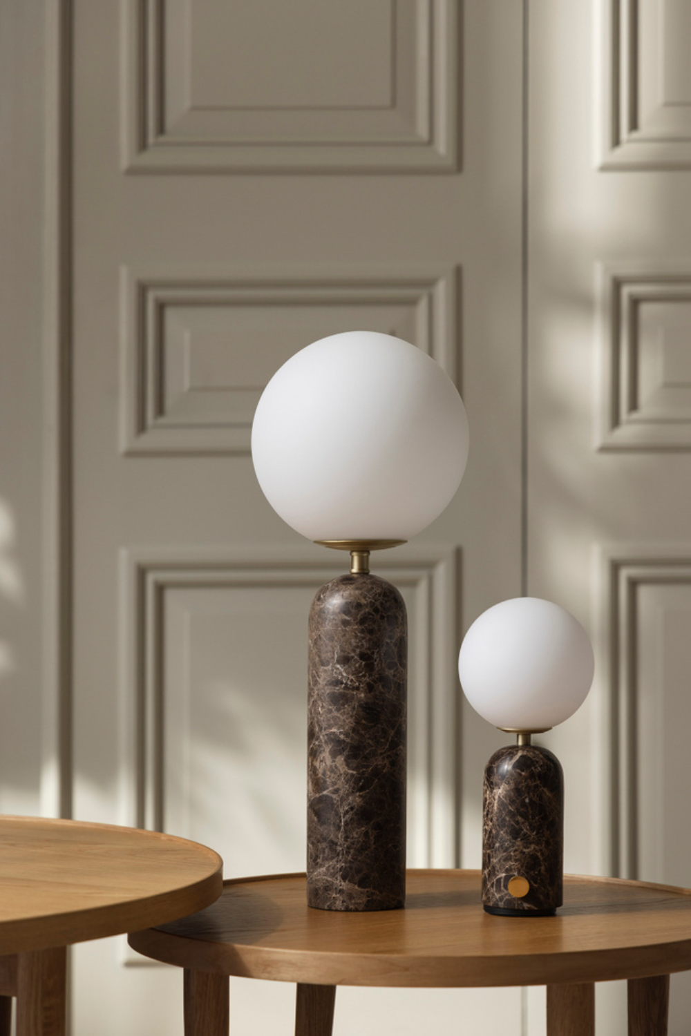 Förhandsboka Torrano Portabel Bordslampa Brun