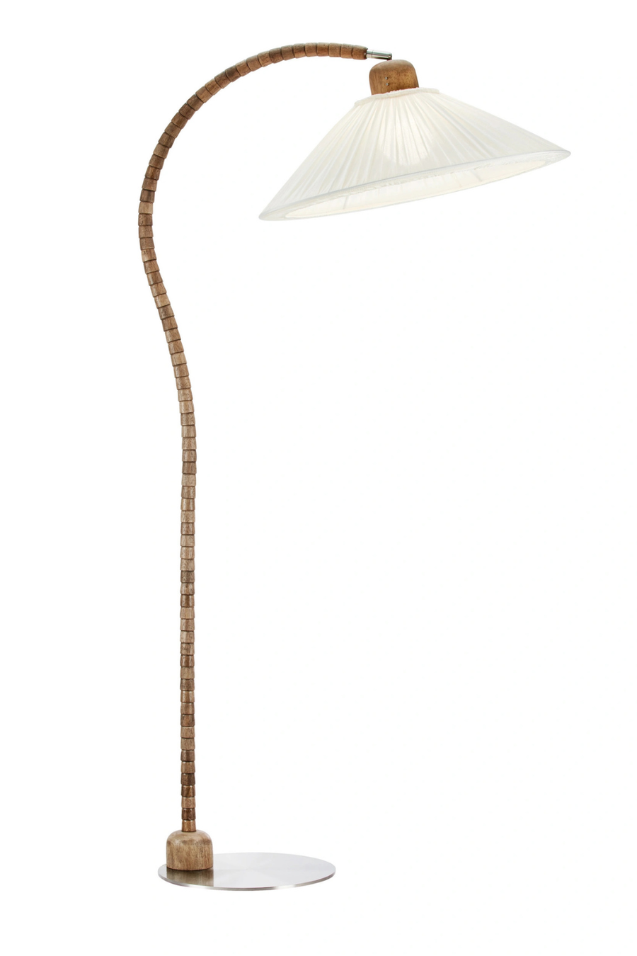 ESSET Golvlampa Brun/vit