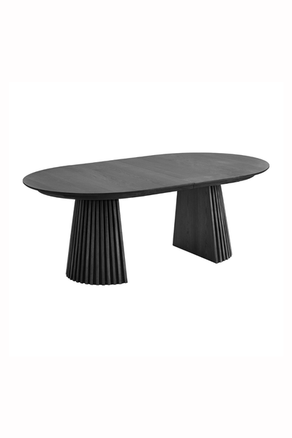 Osaka Matbord Svart 300cm utdragbart