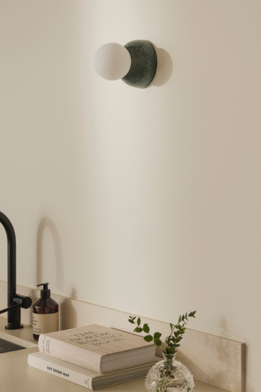 Torrano Vägglampa /Taklampa Mörkgrön 13cm