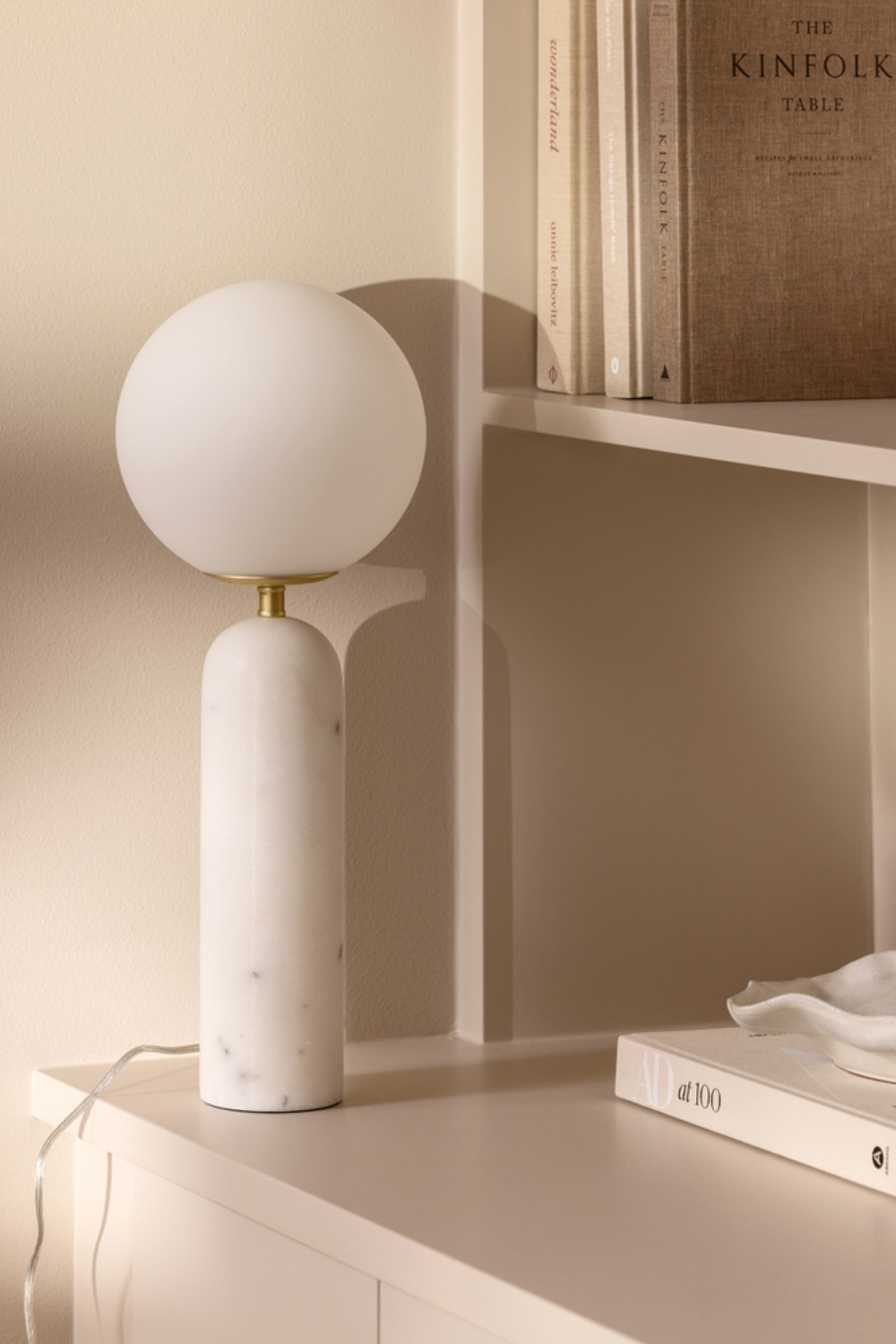 Torrano Bordlampe Hvid