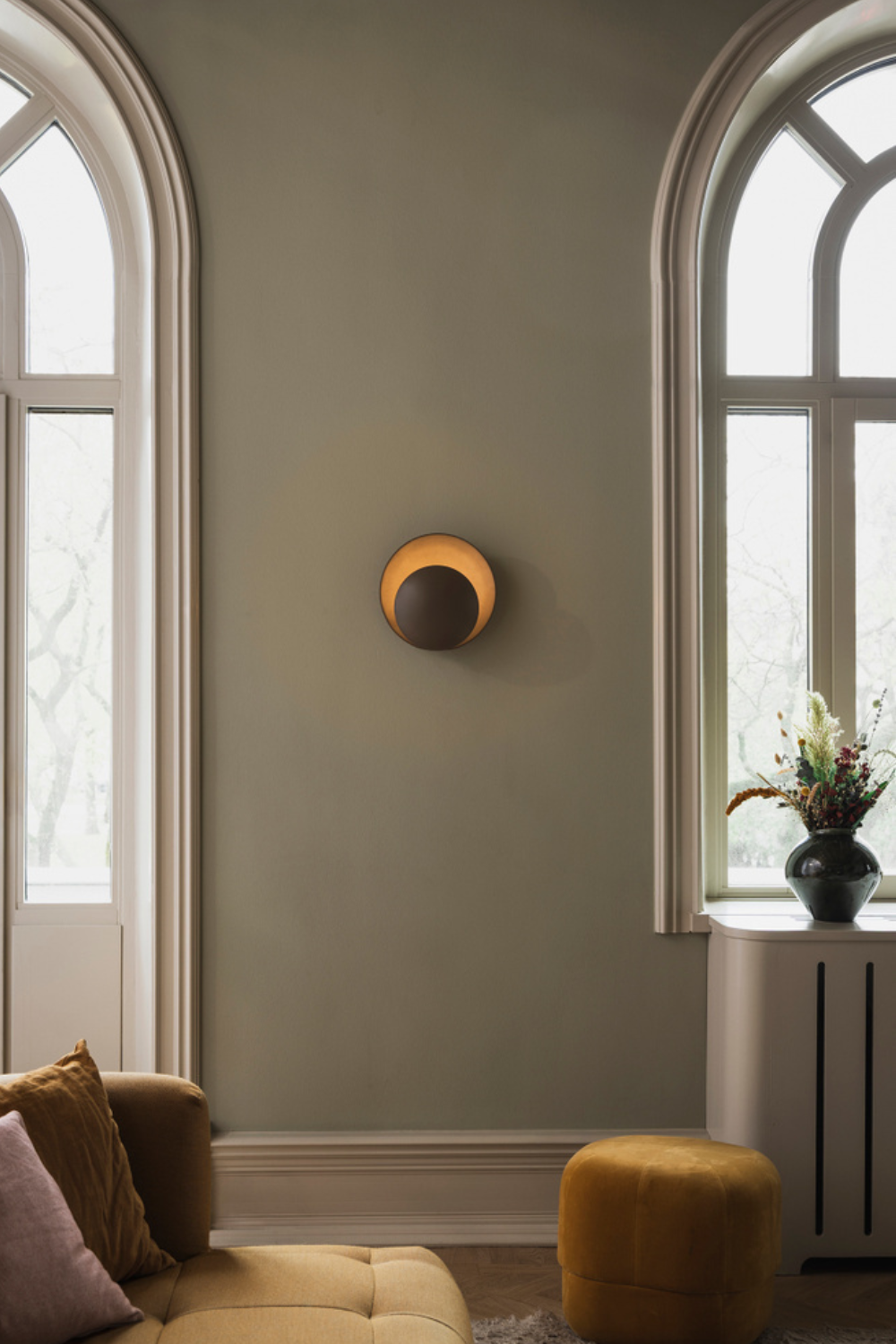 Forbestil Orbit Væglampe Mocha