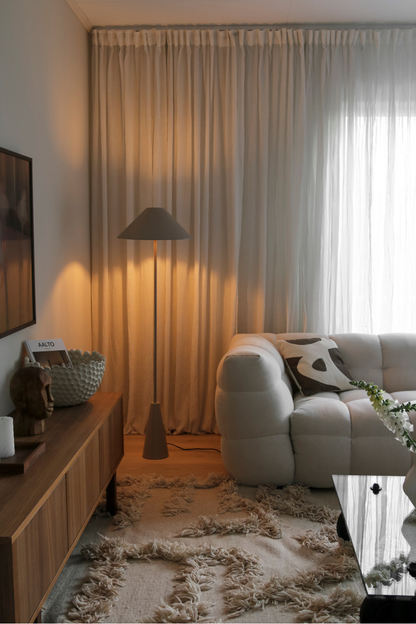 Cannes Golvlampa Beige