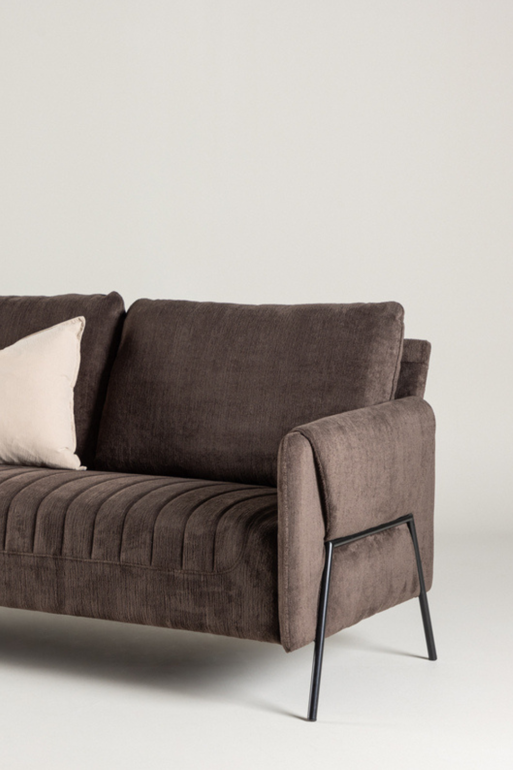 Indigo 2-sits soffa Brun