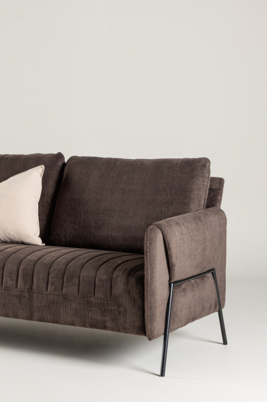 Indigo 2-sits soffa Brun