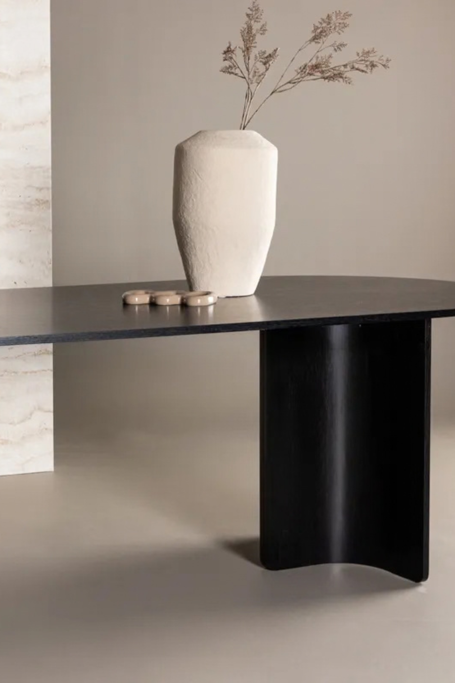 Tyresö Ovala Matbord 220x100 Black