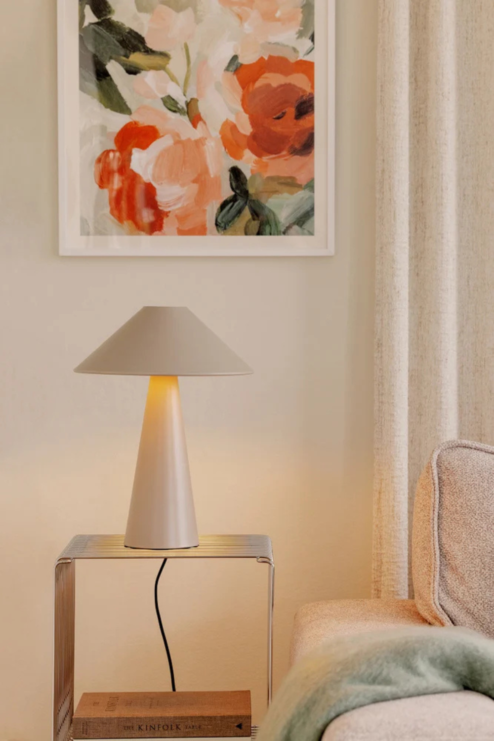 Bordslampa Cannes Beige