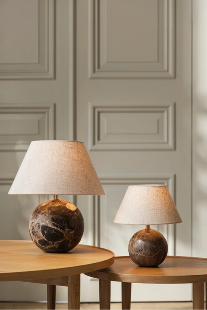 Förhandsboka Castello Bordslampa Brown 35cm